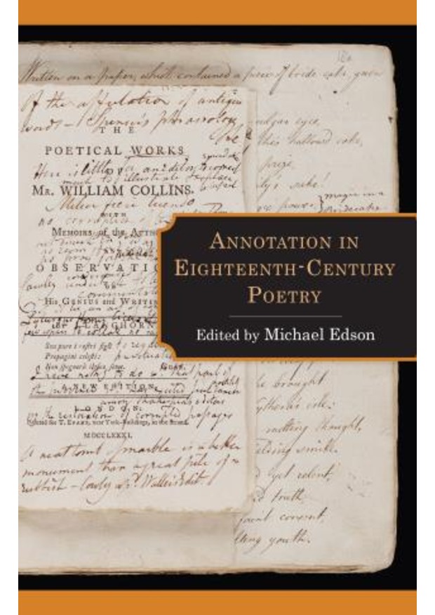 Annotation in Eighteenth-Century Poetry