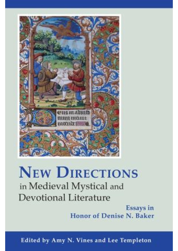 Book cover showing medieval manuscript